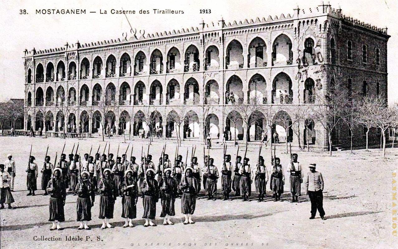 2648- Mostaganem - Caserne des Tirailleurs - 1913.jpg